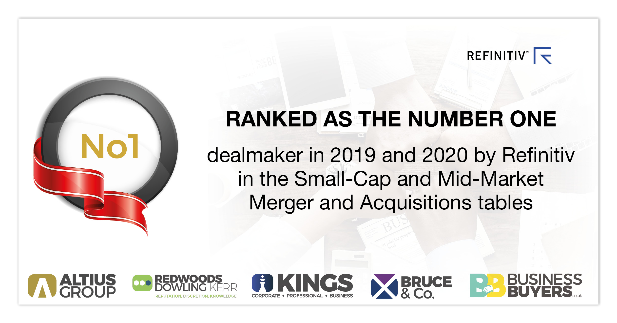 Altius Group named as the UK’s leading business sales adviser