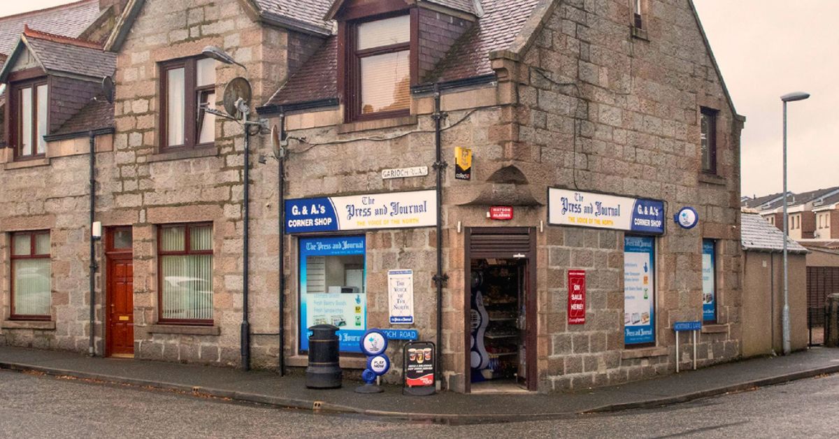 Popular Inverurie Convenience Store G & A Corner Shop Sold